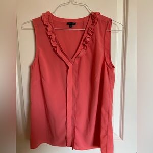 Talbots Salmon Colored Blouse